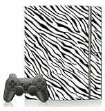 Zebra Print Skin for Sony Playstation 3 Console
