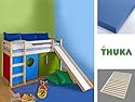 Hochbett / Kinderbett Thuka by Flexa massiv