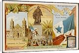 Canvas Prints of Panama Cathedral Etc from Mary Evans