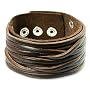 SilberDream Lederarmband braun Herren Leder Armban&hellip von SilberDream Leder