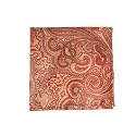 Orange Paisley Dinner Napkins, Set of 12