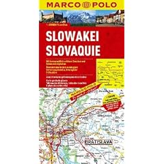 MARCO POLO Karte Slowakei 1:200.000: Mit landschaftlich sch�nen Strecken und Sehensw�rdigkeiten. �bersichtskarte zum Ausklappen, Entfernungstabelle, Ortsregister, 5 Citypl�ne