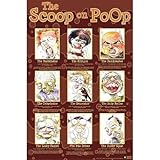 Scoop on Poop (Types) Art Poster Print