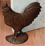 Rooster Cast Iron Doorstop