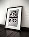 Kiss Live at Civic Arena 1976 Retro Art Print — Poster Size — Print of Retro Concert Poster — Features Paul Stanley, Gene Simmons, Eric Singer and Tommy Thayer