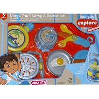 Go Diego Go 7 In 1 Camp and Rescue Kit Let's Just Explore