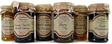 Confitures a l'Ancienne Andresy jam assortment: 6 fruit jams Mandarin, Morello Cherry, Wild Blueberry, Fig, Mirabelle Plum, Blackcurrant ~ save!