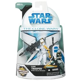 Star Wars Clone Wars Animated Action Figure No. 19 Clone Trooper 212th Attack Battalion