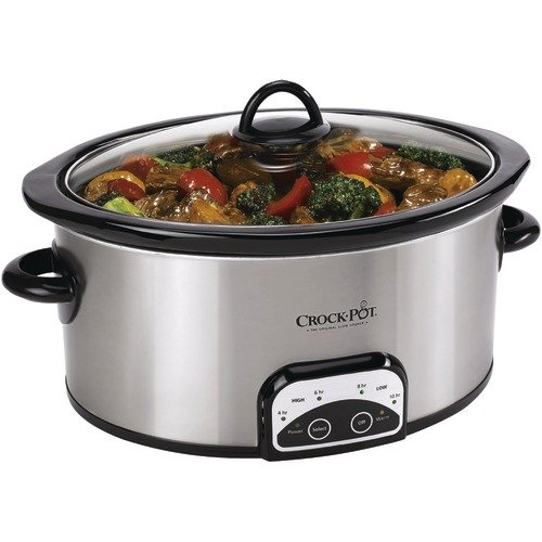 NEW CROCKPOT SCCPVP600-S 6-QUART OVAL SMART-POT STAINLESS STEEL SLOW COOKER (SCCPVP600-S) NEW CROCKPOT SCCPVP600-S 6-QUART OVAL SMART-POT STAINLESS STEEL SLOW COOKER (SCCPVP600-S)