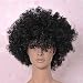 HDE® Afro Clown Costume Party Wig - Black