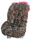 Baby Bella Maya Toddler Car Seat Cover in Leopard Pink