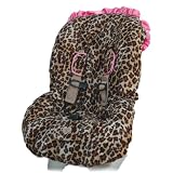 Baby Bella Maya Toddler Car Seat Cover in Leopard... by Baby Bella Maya