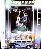 Denver Nuggets 2004/05 NBA Diecast Hummer 1/64 Scale with Carmelo Anthony Fleer Ultra Card Collectible Basketball Team Car