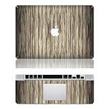 Grey Wood Alike Macbook Decals Macbook Skin Decal Stickers for Apple Macbook 13 15 Inch