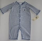 Baby Boys Polo Ralph Lauren Lightweight Cotton One Piece Romper