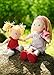 HABA Lennja & Elin Sisters - 12 inch and 8 inch Soft Doll Pair