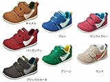 (ムーンスター) MOON STAR シューズ ベビー 高機能ベビーシューズ CRB77 12.5 ピンク×ブルー