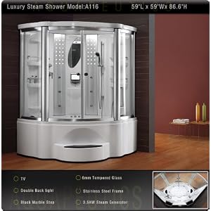 Click to buy Aquapeutics Steam Shower Room from Amazon!