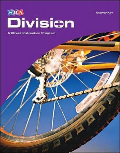 division a direct instruction program answer key sra corrective mathematics  distar arithmetic series