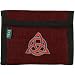 Celtic Knot Maroon Hemp Wallet
