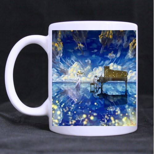 Your Lie in April-Shigatsu WA Kimi No Uso Custom White Mug by orangecraft