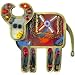 

Colorful Beaded Oxen Animal Pin Brooch
