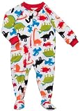 Carters Boys Footed Sleeper Fleece Dinosaurs (2t)