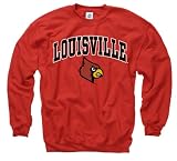 Louisville Cardinals Red Perennial II Crewneck Sweatshirt