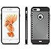 CoverON [Paladin Series] Fit iPhone 8 Plus Hard Case, iPhone 7 Plus Case, Protective Modern Style Hybrid Phone Case for Apple iPhone 8 Plus/iPhone 7 Plus - Gunmetal Gray & Black