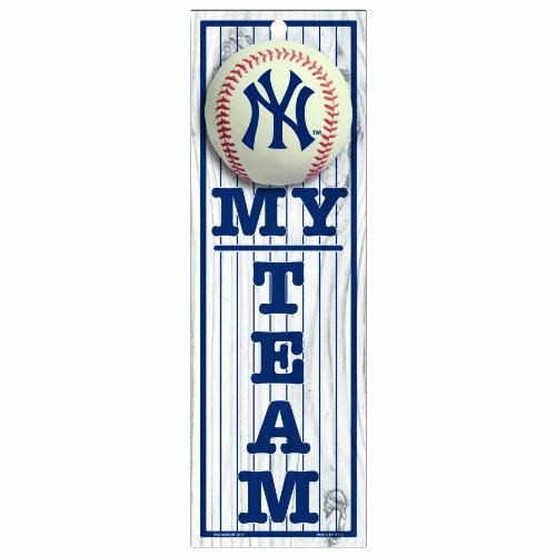 MLB New York Yankees 4-by-13 Wood 