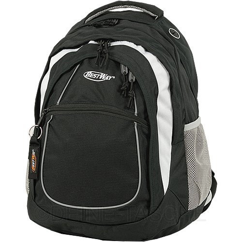 Laptoprucksack Notebook Rucksack Schulrucksack BLACK PACK schwarz Bestway&reg;