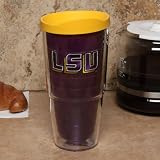 NCAA Tervis Tumbler LSU Tigers 24oz. Purple Color Tumbler
