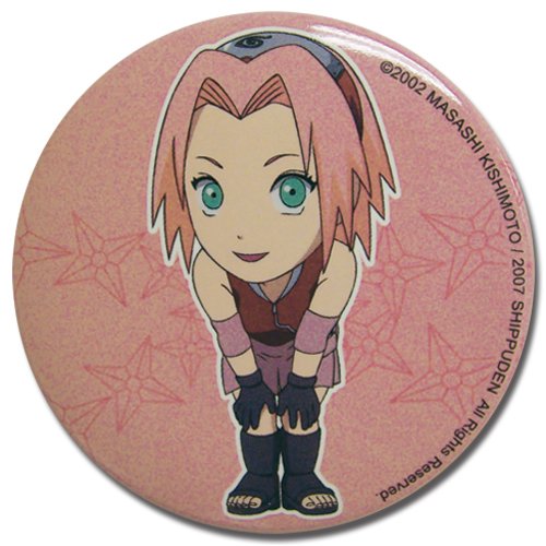 51dfPQxEBGL naruto shippuden sakura chibi button