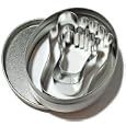 Set of 3 Feet Cutters in a Tin Icing, for Cookies, Sugarcraft & Cake Decoration'