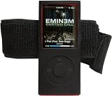 NEW BLACK Skin Case Cover + Armband for Apple iPod Nano 4th GEN