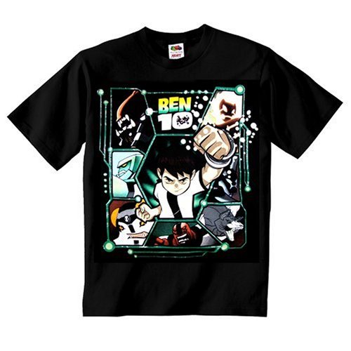 Ben 10 Black Hex T-Shirt Age 3-4 28" Chest