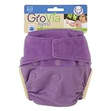 GroVia Hook and Loop Diaper Shell System, Blackberry