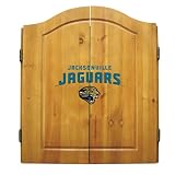 Jacksonville Jaguars NFL Dart Board w/Cabinet
