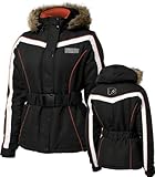 IMAGE OF Philadelphia Flyers Women's Gameday Black Full-Zip Heavyweight Parka