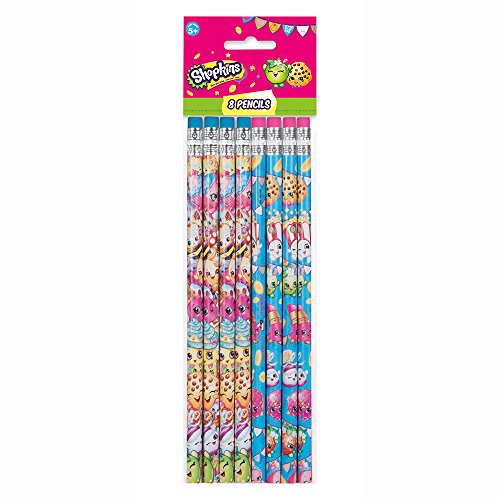 Shopkins pencil party favors, 8ct
