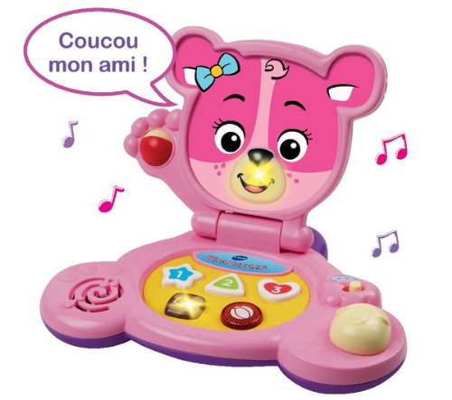 VTECH BABY ORDI OURSON ROSE - 80-144755 - FR