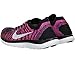 Nike Women's Free 4.0 Flyknit Black/Pink Pow/Fuchsia Flash Running Shoe 8.5 Women US
