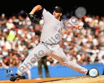 Andy Pettitte 2008 Pitching Action Art Poster PRINT Unknown 10x8