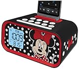 UPC 092298916545 product image for Minnie Mouse Dual Alarm Clock Speaker System, DM-M23 | upcitemdb.com