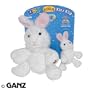 Webkinz Rabbit & Rabbit Kinz Klip 2 Piece Set 2010 Easter Release