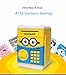 Catterpillar Character Based Money Safe Kids Piggy Savings Bank with Electronic Lock (Yellow) RS.799.00
