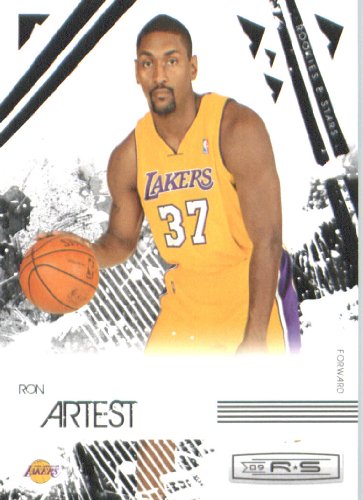 2009 /10 Leaf Rookies & Stars Basketball Card # 41 Ron Artest Los Angeles Lakers Mint Condition- Shipped In Protective ScrewDown Display Case!