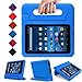 BMOUO Case for Fire 7 2017 - Shock Proof Light Weight Kids Case Super Protection Cover Convertible Handle Stand Case for All New Fire 7 inch Display Tablet (2015 & 2017 Release), Blue