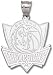 Dallas Mavericks Solid Sterling Silver Logo Giant Pendant