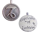 Capricorn Pendant Zodiac Jewelry Horoscope Charm Sea Goat Jewelry